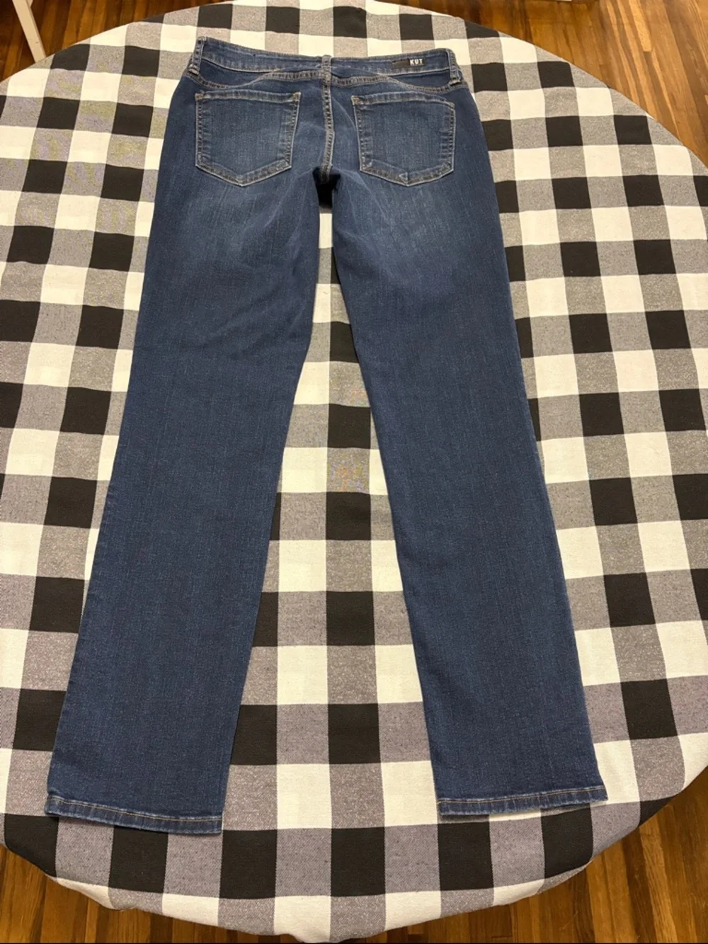 Kut From The Kloth Catherine Boyfriend Jeans Mid Rise Women Size 4 x 30 Stretch - Picture 12 of 14